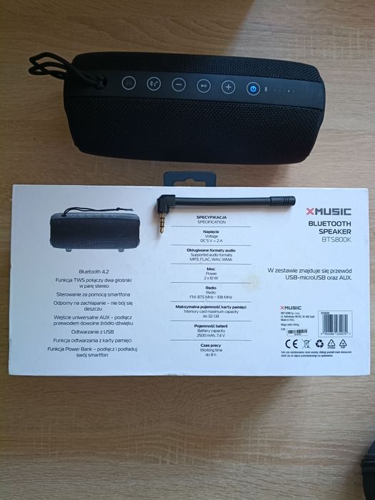 Głosnik Bluetooth Xmusic BTS800k