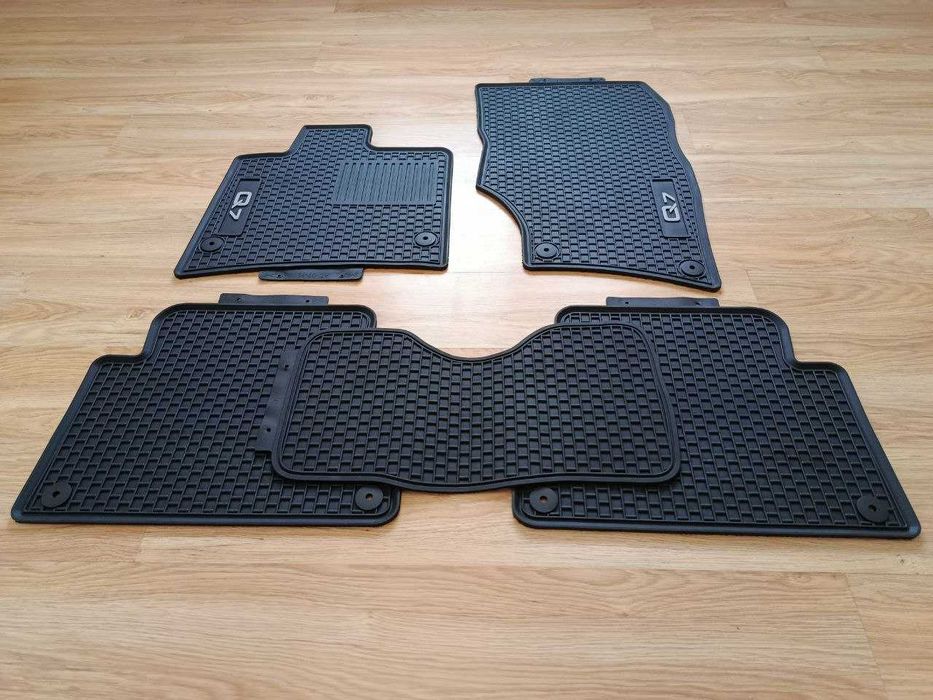 Ковры в салон коврики салона Audi Q7 Ауди Ку7 2006-2015 OEM Style