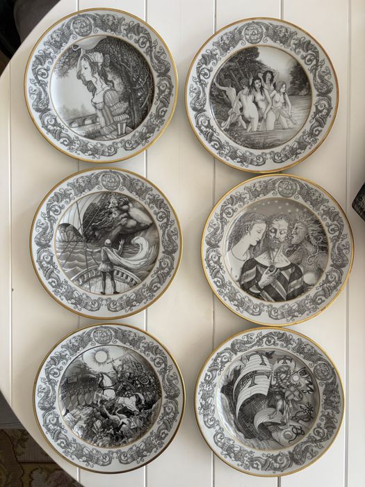 Coleçao de pratos Luís de Camões - Vista Alegre