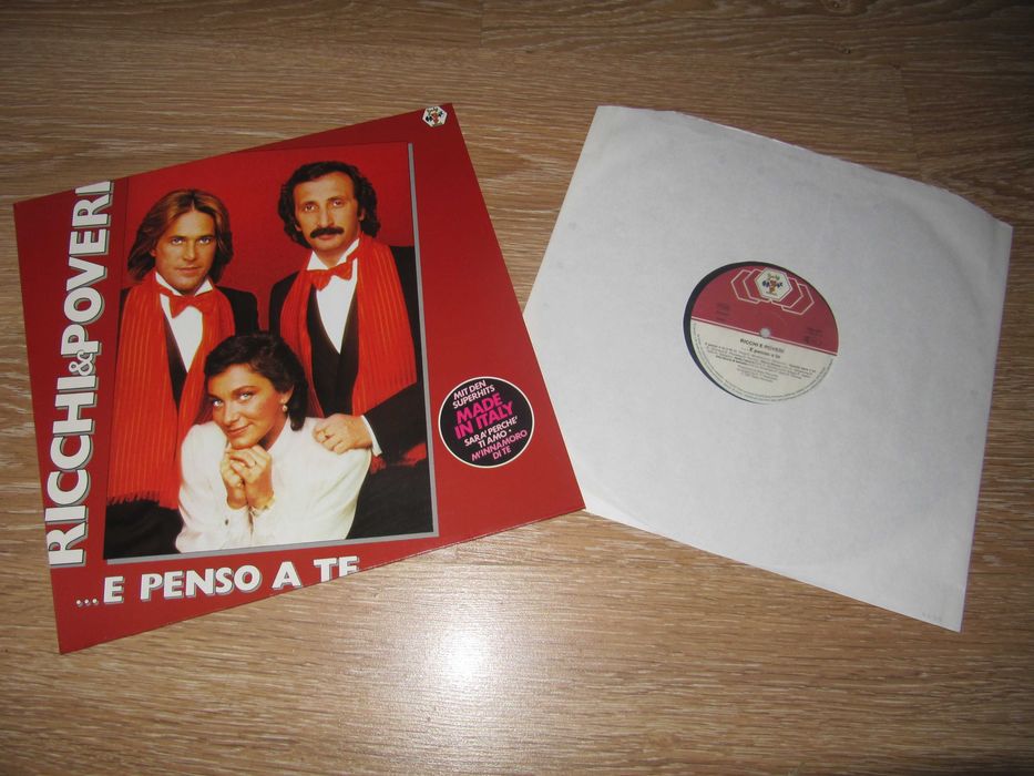 RICCHI E POVERI -E Penso A Te- 1981 *НАЙКРАЩИЙ Альбом (Відмінний Стан) NM