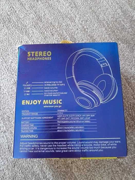 Nowe słuchawki bezprzewodowe BT 5.0 Szybka Wysyłka Totalna Wyprzedaż