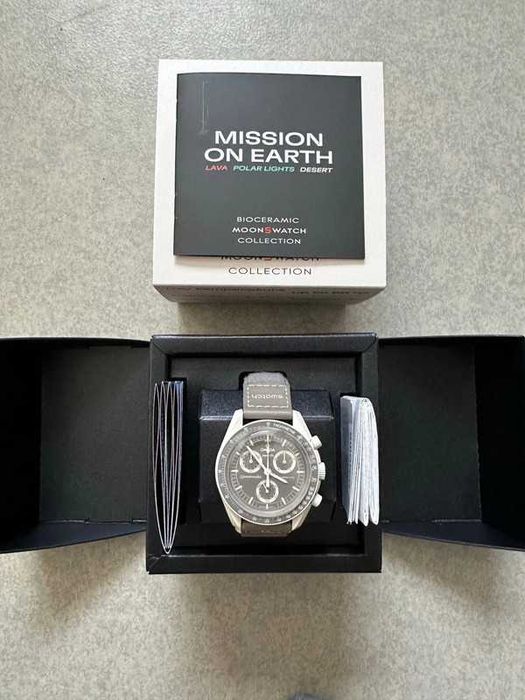 Omega x Swatch Mission on Earth desert bioceramic
