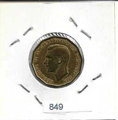 Inglaterra - - “Libra Esterlina” - - - 3 PENCE - - - Moedas