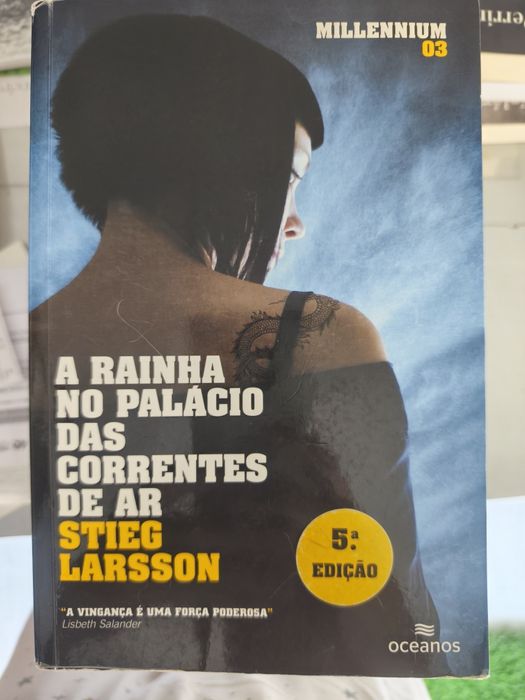 Coleção de livros stigg Larson volume 1 a 6