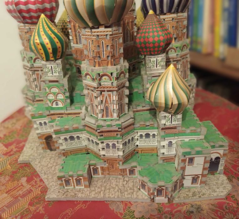 MB Puzz3D Catedral São Basílio Moscovo 708 Peças | Coleção Anos 2000