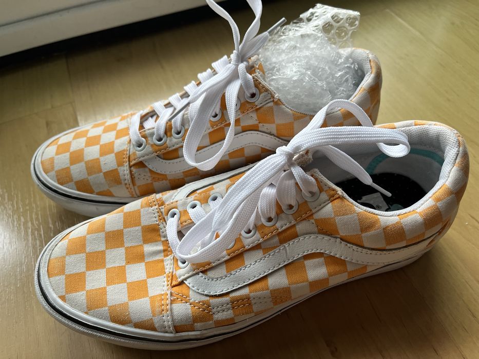 Vans Old Skool ComfyCush Checkerboard Zinnia | Rzadki model!