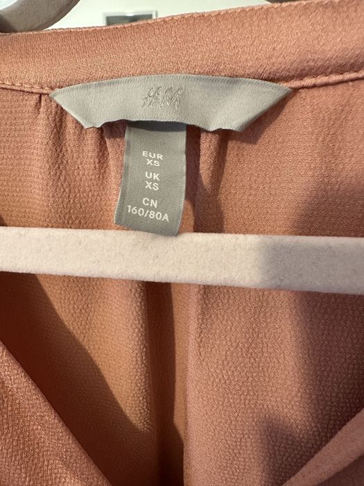 Bluzka H&M xs morelowa