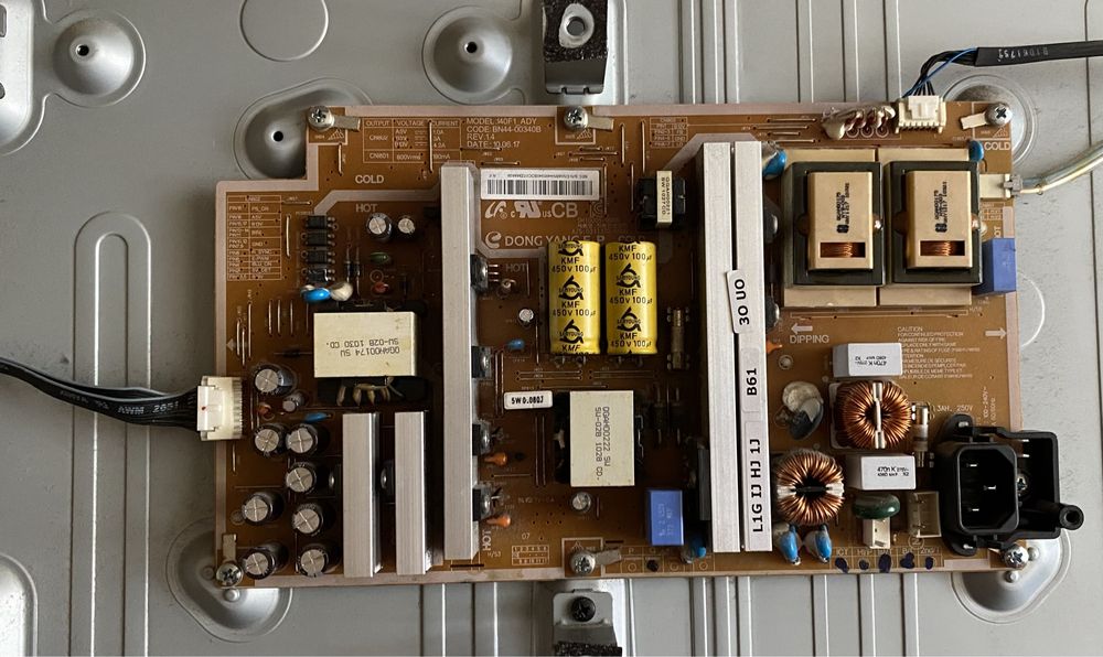 Samsung LE40C530F1W плата живлення