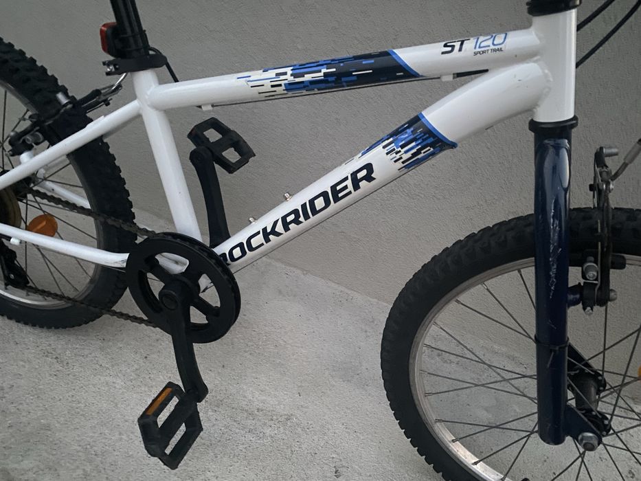ROCKRIDER BTT criança 120 20" BRANCO