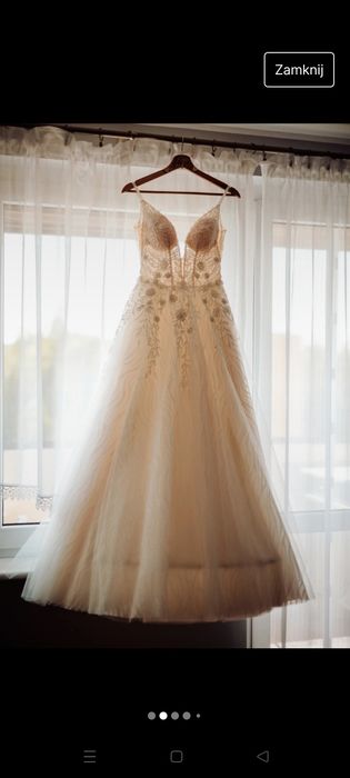 Suknia ślubna typ księżniczka