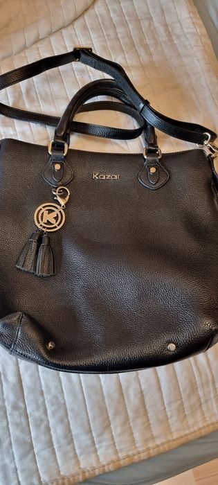 Torebka Kazar skóra naturalna