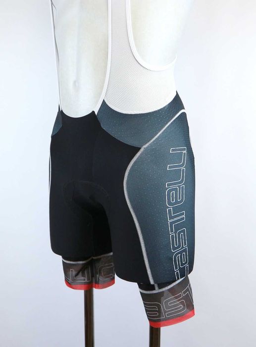 Castelli Rosso Corsa spodenki kolarskie bib szorty rowerowe S