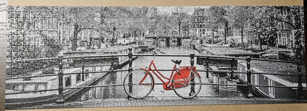 Puzzle clementoni, Amsterdam Bicycle, 1000