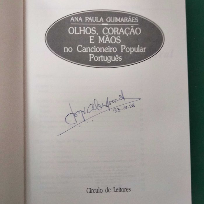 Olhos, Coração e Mãos no Cancioneiro Popular Português - Ana Guimarães