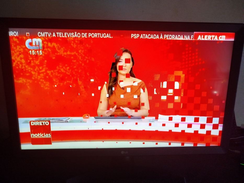 TV LG 24 polegadas sem comando
