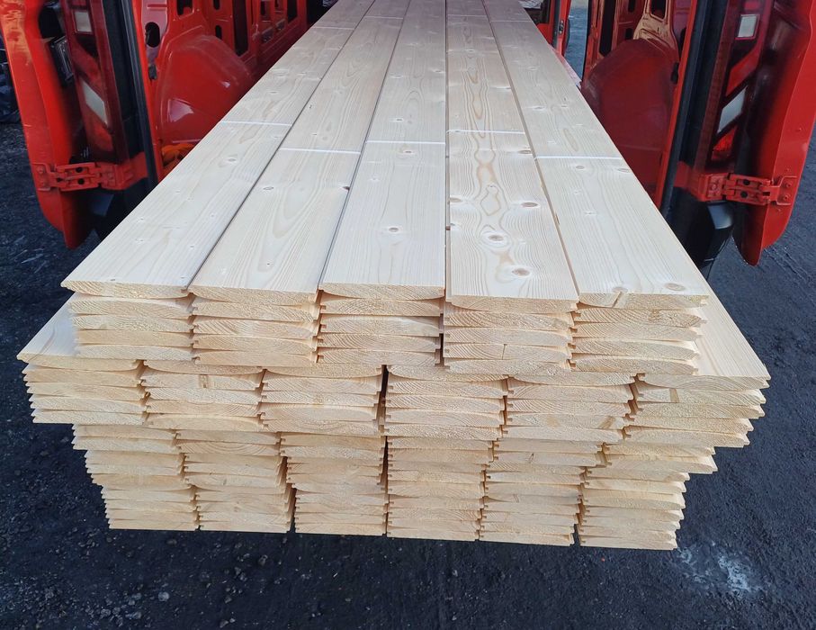 Deska podłogowa elewacyjna tarasowa szalówka półbal boazeria podbitka