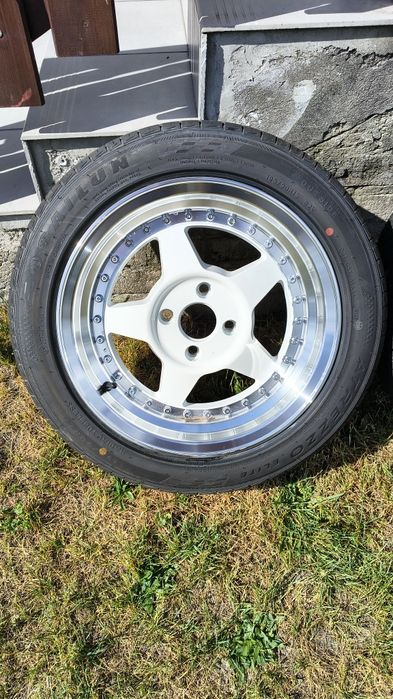 Felgi Japan Racing JR6 4x100 15 + Opony 195/50