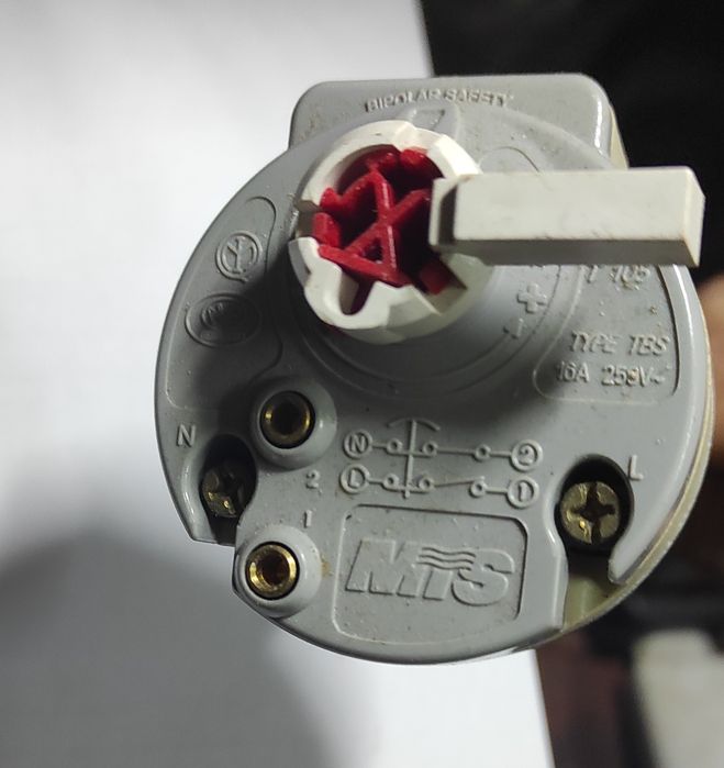 Стержневий термостат. Тен 1700w