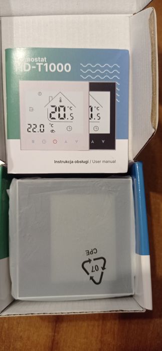 Termostat programator HD-T1000 WI-FI mata,folia panel, grzewczy