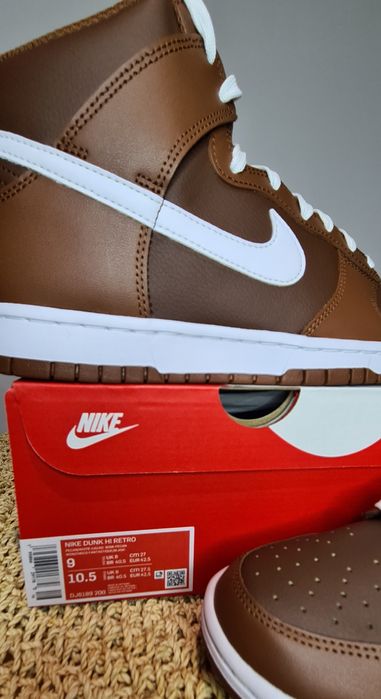 Ténis novos a estrear na caixa Nike DUNK High Retro. 42,5 e 43.