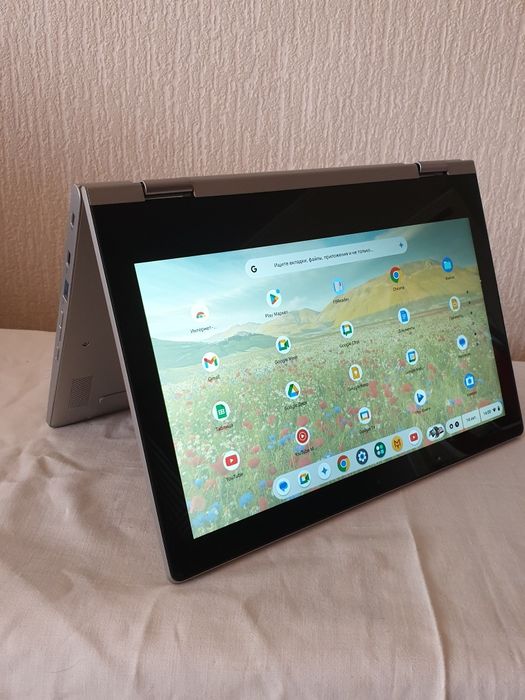 Сенсорный 2 в 1 ноутбук Lenovo C 340 11,6" Chrombook 4gb ram 32 ssd