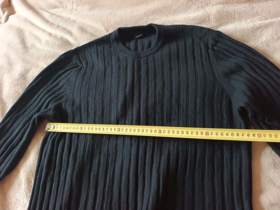 Sweter męski H&M wełna merino XL