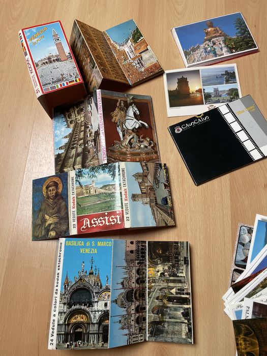 Coleção de postais