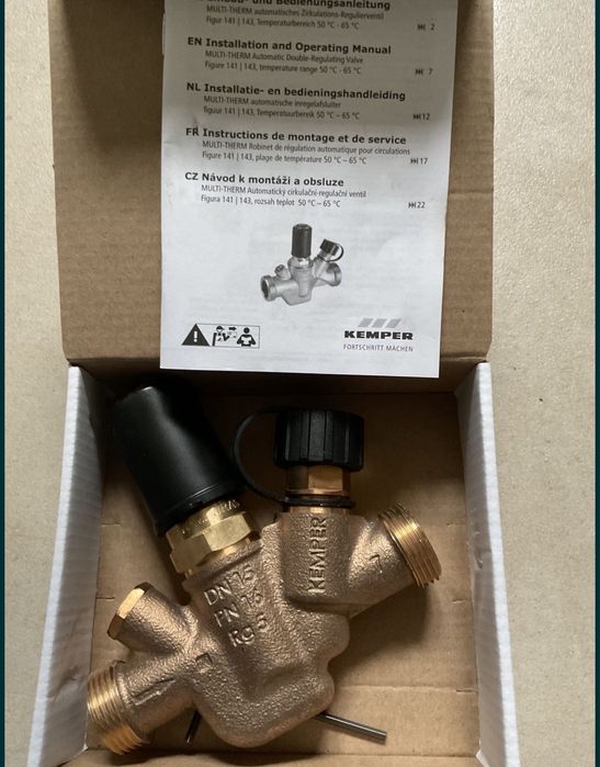 Zawór regulacyjny Kemper DN15 - G 3/4