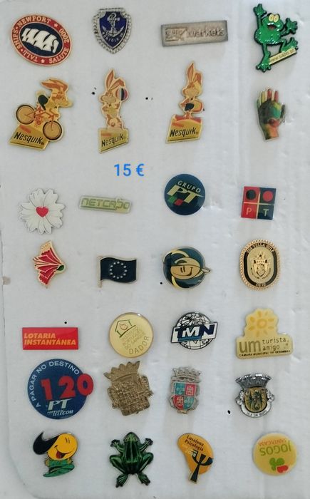 Pins diversos temas