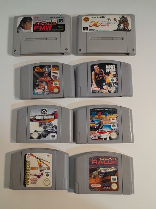 Jogos Super Nintendo 64 SNES N64