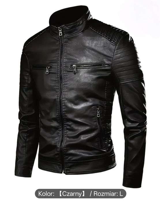 Kurtka męska skórzana