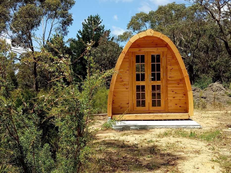 Bungalow - Abrigo de Madeira (2,4mx3,5m) - 100% Pinho Nórdico Maciço