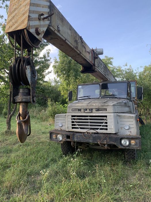 Автокран краз 250