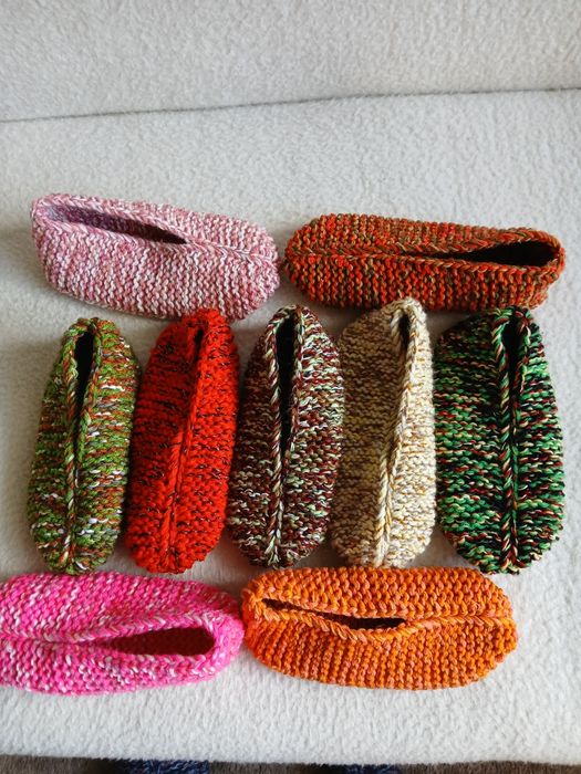 Kapcie ręcznie robione