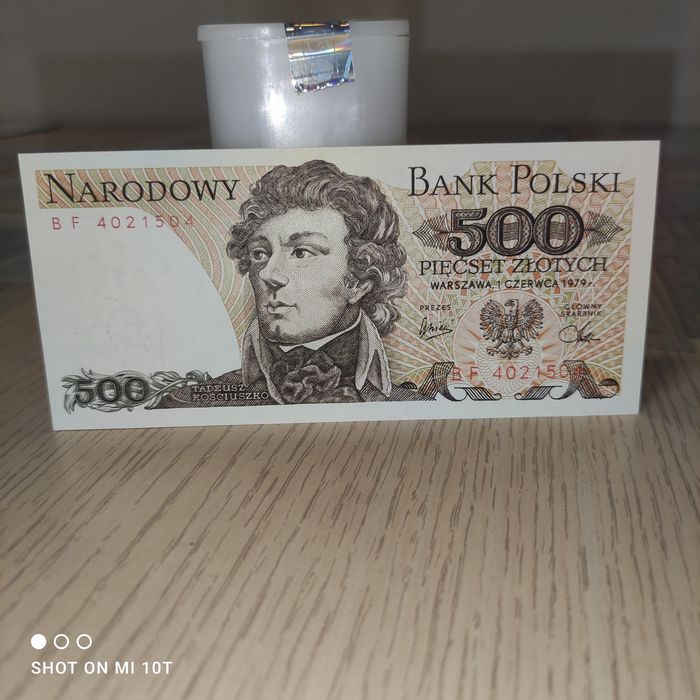 500 złotych 1979 seria BF