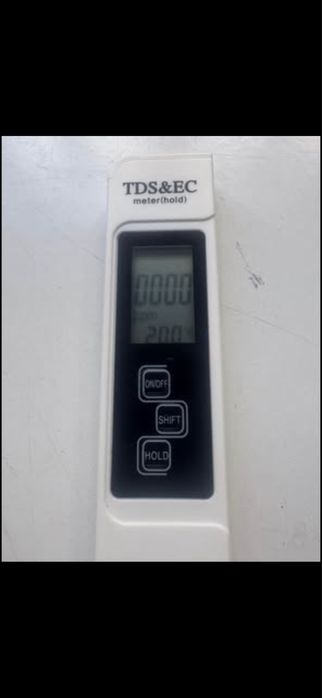 Testator digital de água