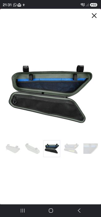 Torba na ramę ACID PACK PRO 3 Frame Bag green