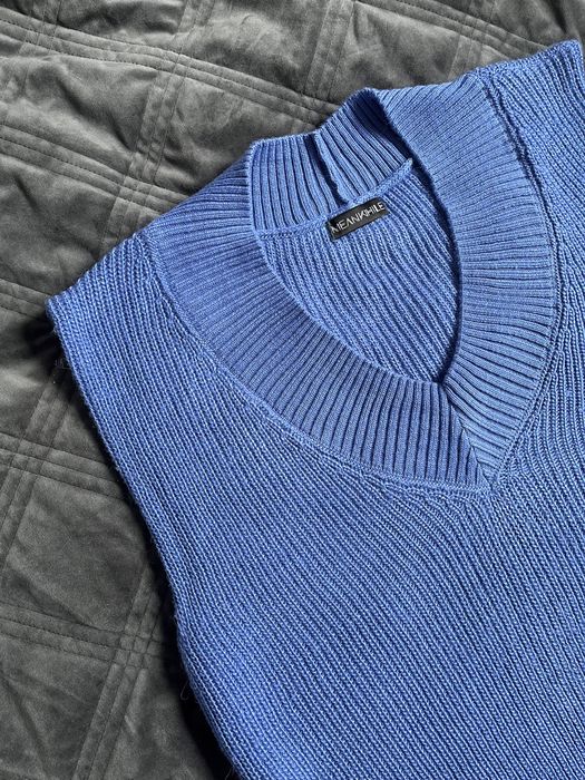 синяя желетка унисекс s-m