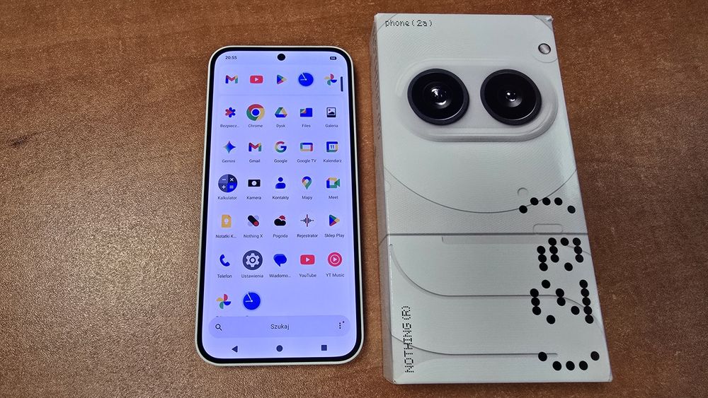 Nothing Phone 2a 5G Dual Sim 128GB/8GB RAM biały, stan bdb, gwarancja