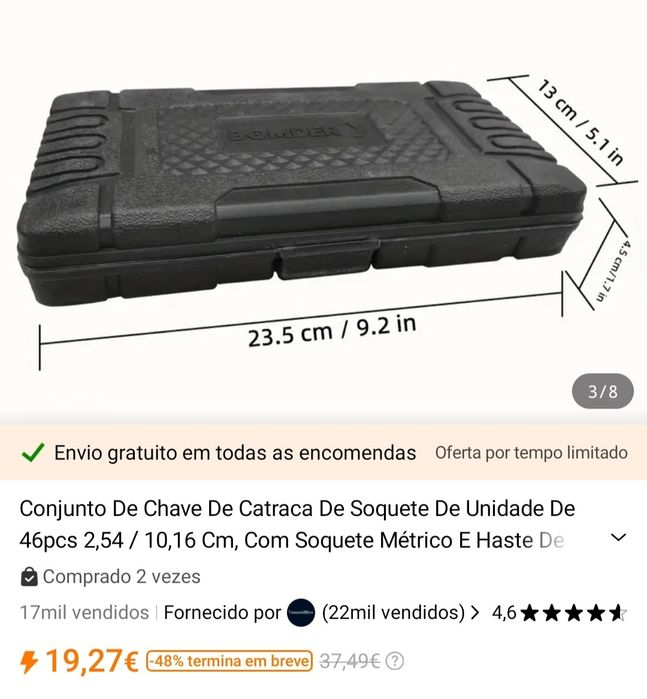 NOVO PREÇO  ate ao fim do mes de 20€ para 16€
