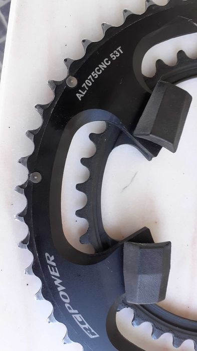 Pratos para pedaleiro ultegra Race On 53/39