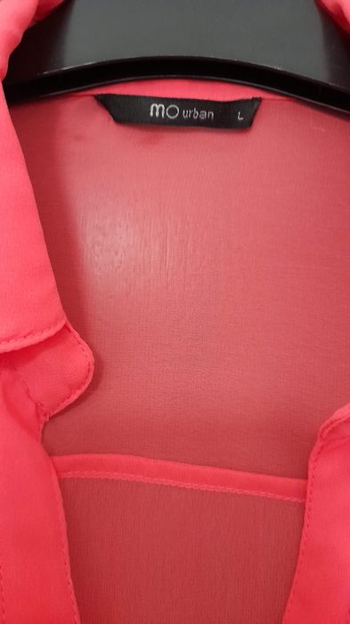 Blusa fluída coral