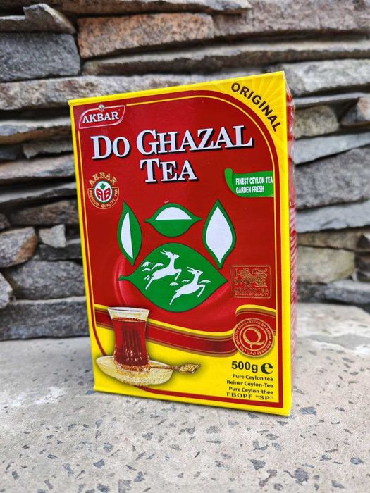 Чай чорний «Akbar» Do Ghazal Pure Ceylon Tea 500г