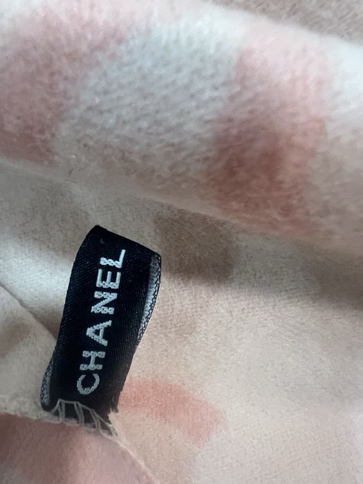 Cachecol Chanel Caxemira e seda