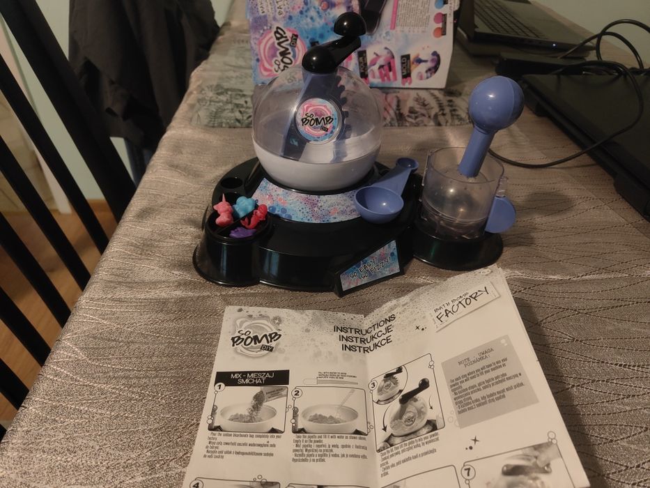 Fabryka do kul do kąpieli