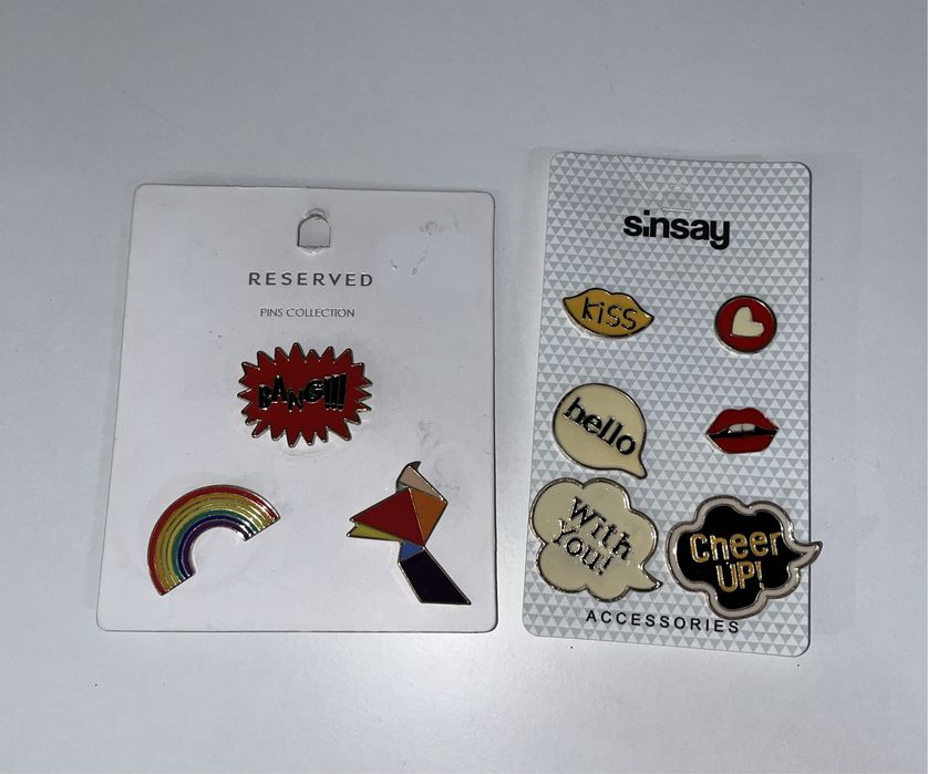 Broszki/przypinki wesołe, śmieszne Reserved Sinsay