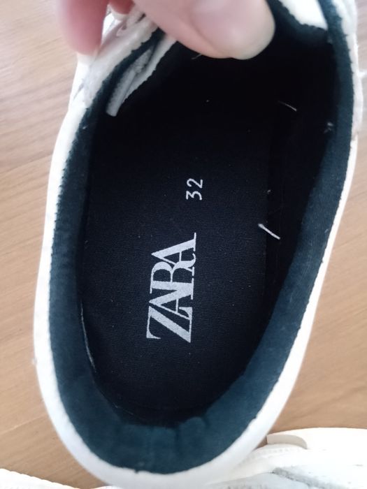 Кроссовки кеды для мальчика девочки Zara 32р.