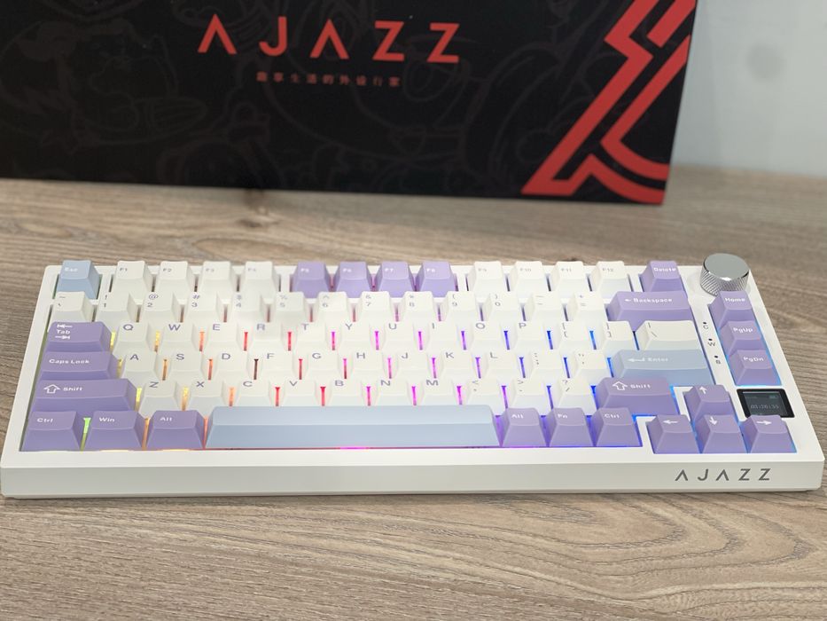 Ajazz AK820 Pro Безпровідна Клавіатура RGB підсвітка HotSwap