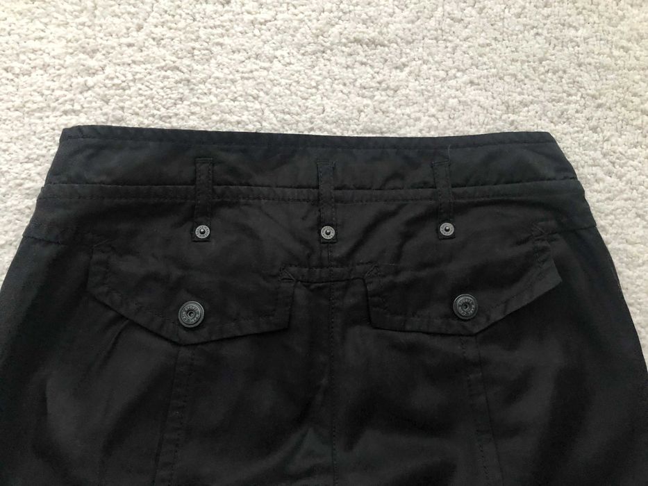 spodnie eleganckie, rybaczki czarne firmy Marc Cain rozm 36