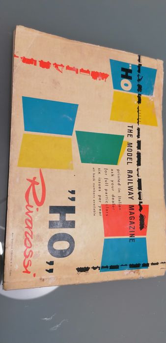 Catálogo original comboios rivarossi italy